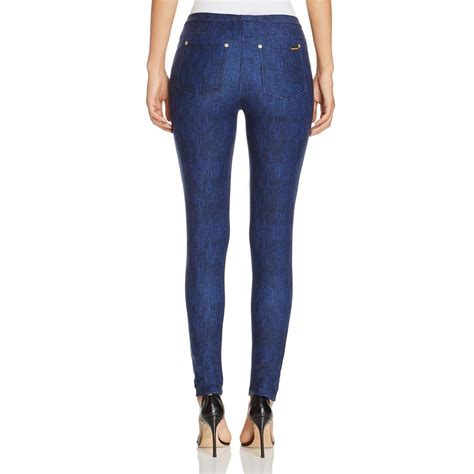 michael kors black jeans women|Michael Kors denim leggings.